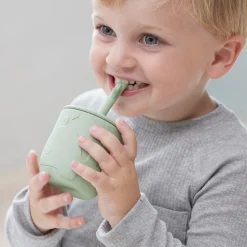 Peekaboo sugerørskop 2 stk. - Wally - Blå