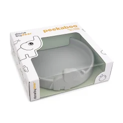 Peekaboo tallerken - Elphee - Grå