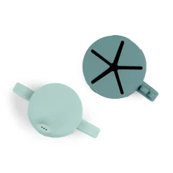 Peekaboo tud/snack kop sæt - Deer friends - Blå