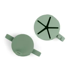 Peekaboo tud/snack kop sæt - Deer friends - Grøn