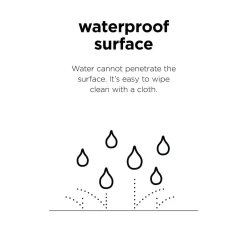 Puslehynde Easy-wipe - Confetti - Sand