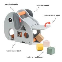 Puttekasse - Elphee - Grå