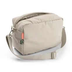 Quiltet barnevognstaske - sand