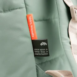 Quiltet børnerygsæk - Croco - Grøn - 9,6 L