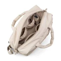 Quiltet pusletaske - Sand