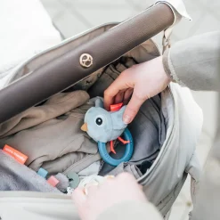 Quiltet pusletaske - Sand