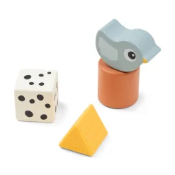 Sanseklodser 4 stk. - Birdee - Farvemix