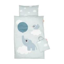 Sengesæt baby - Elphee - Blå