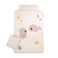 Sengesæt baby - Jelly & Wally - Pudder