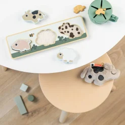 Sensorisk puslespil - Tiny farm - Farvemix