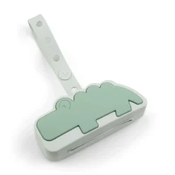 Silikone sutteholder - Croco - Grøn