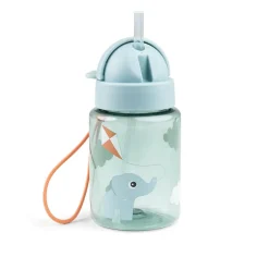 Snack & madkasse m/drikkedunk - Playground - Blå