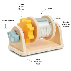 Spinner aktivitetslegetøj - Birdee - Farvemix