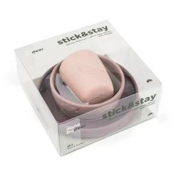 Stick&Stay spisesæt - Deer friends - Pudder