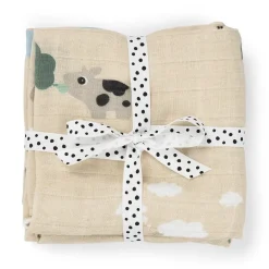 Stofble 2 stk. - Tiny farm - Sand