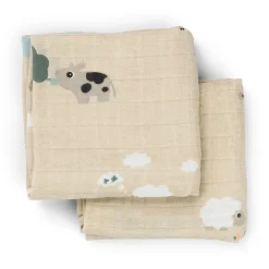 Stofble 2 stk. - Tiny farm - Sand