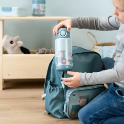 Termoflaske Tiny farm Blå 340 ml