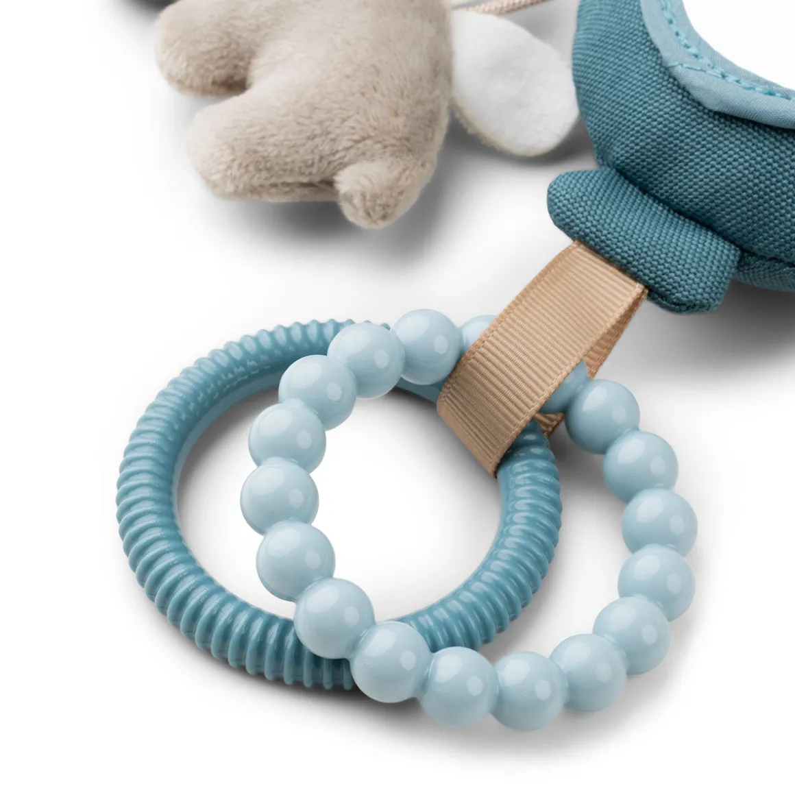 To go aktivitetsspejl - Happy clouds - Blå