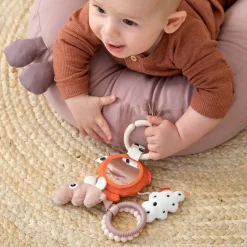 To go aktivitetsspejl - Happy clouds - Papaya