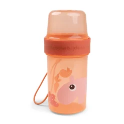 To go 2-way snackbøtte L - Ozzo - Papaya