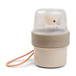 To go 2-way snackbøtte S - Birdee - Sand