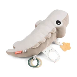 Tummy time aktivitetslegetøj - Croco - Sand