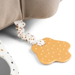 Tummy time aktivitetslegetøj - Croco - Sand