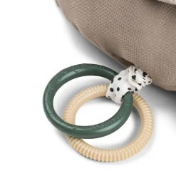 Tummy time aktivitetslegetøj - Croco - Sand