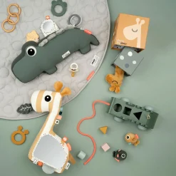 Tummy time aktivitetslegetøj - Croco - Pudder