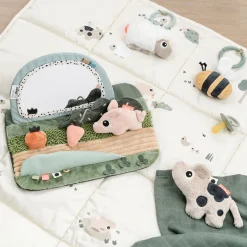 Tummy time sensorisk spejl - Tiny farm - Farvemix