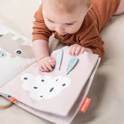 Tummy time stofbog - Deer friends - Farvemix